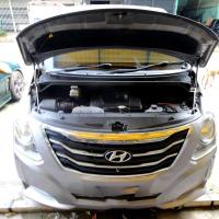 ราคา โช้คฝากระโปรง หน้า Hyundai H1 2009 2017 ฮุนได รถตู้ VIP Starex ตรงรุ่นไม่ต้องเจาะ ติดตั้งเองได้ คู่มือในกล่อง สะดวก เปิดง่าย แต่งรถ รับประกัน 2 ปี (20507852917)