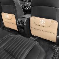 ราคา แผ่นป้องกันการเตะอุปกรณ์ป้องกันฝาครอบเก้าอี้หลังรถหนัง PU สำหรับ Toyota Hilux Land Cruiser Yaris แคมรี่วีออส Fortuner Corolla 4 RAV4นักวิ่ง REVO Wigo Wigo Wigo Wigo (18993290085)