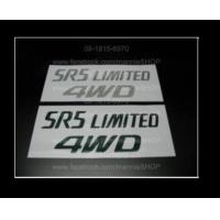 ราคา สติ๊กเกอร์แบบดั้งเดิมติดรอบคัน TOYOTA Sport Rider สำหรับติดข้างรถหรือติดท้ายรถ คำว่า SR5 LIMITED 4WD ติดรถ แต่งรถ sticker โตโยต้า (7156006379)