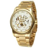 ราคา Fashion mens watch238814 T Winner watches hollow out mechanical watch male table male mechanical steel belt table Winner (20021026449)