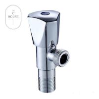 ราคา วาล์วน้ำ วาล์วฝักบัว วาล์วเปิด ปิดน้ำ ก๊อกวาล์ว สต๊อปวาล์ว 1 ทาง สแตนเลส SUS304 แท้ ชุบโครเมี่ยมเงางาม 1 2 สี่หุน (16536975976)