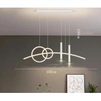 ราคา โคมไฟระย้า Led ห้อยโคมไฟติดเพดานไฟส่องสว่างในร่มหลอดไฟตกแต่งทานอาหารไฟเพดานทันสมัยไฟตกแต่งในอาคารโคมระย้า (21035337956)