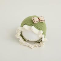 ราคา หมวกเจ้าหญิงลูกไม้สำหรับเด็กผู้หญิงผ้าฝ้ายบริสุทธิ์ฤดูใบไม้ร่วงฤดูหนาวหมวกคลาสสิกหมวกแก๊ปไหมพรมเด็กเล็กอบอุ่นสำหรับเด็กอายุ3 24เดือน (20426743298)