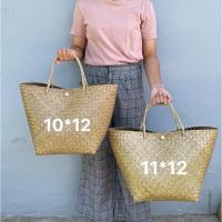 ราคา กระเป๋าสานใบใหญ่ มีหลายขนาด (14346008703)