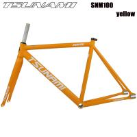 ราคา TSUNAMI SNM100จักรยานเกียร์คงที่กรอบ49ซม 52ซม 55ซม 58ซม เฟรมจักรยานลู่ฟิกซ์เกียร์เฟรมจักรยานฟิกซ์เกียร์ (13994029775)