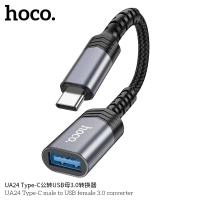 ราคา Hoco UA24 OTG TYPE C TO USB Converter Data Transfer And Charging สำหรับโอนถ่ายข้อมูล และเชื่อมต่ออุปกรณ์ รองรับการชาร์จ (21251435336)