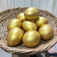 ราคา ไข่ปลอม แถม ถาดหวาย 9 นิ้ว ผลิตจากเซรามิก ไข่ไก่ปลอม สำหรับ แก้บน ถวายศาลพระภูมิ 1 ชุด มี 8 ฟอง ขนาดเท่าไข่ เบอร์ 0 (20612287814)