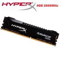ราคา HyperX Savage หน่วยความจำ RAM DDR4 4G 2666MHz 8GB PC4 21300 1 2V 288 Pin DIMM สำหรับเดสก์ท็อป พร้อมสต็อก (13700629246)
