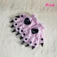 ราคา ผู้ใหญ่ Kigurumi ถุงมือ Flannel ถุงมืออุ้งเท้าไดโนเสาร์ Pikachu การ์ตูนนิ้วมือกรงเล็บแมวถุงมือปาร์ตี้วันฮาโลวีนน่ารัก Mittens (7477625401)