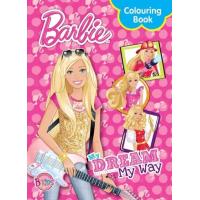 ราคา สมุดระบายสีเด็ก ชุด Barbie บาร์บี้ สนุกกับเกม ภาพระบายสี ของเล่นเสริมพัฒนาการ (20135719960)