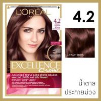 ราคา แท้ ถูก LOREAL Paris excellence colour creme ลอริอัล ปารีส เอกซ์เซลเล้นซ์ ครีม คัลเลอร์ ครีมเปลี่ยนสีผม ปิดผมขาว (14661783634)