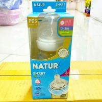 ราคา เนเจอร์ ขวดนมสีชา คอกว้าง 4ออนซ์ จุกนมไม่ดูดไม่ไหล เบอร์ S NATUR PES Wide Neck Honey Bottle 4oz Anti Colic Nipple total 1 Piece (8039123892)