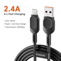 ราคา สายเคเบิล Lightning สำหรับที่ชาร์จ iPhone USB สายสำหรับ iPhone USB Toocki 14 13 12 11 Pro Max XR XS Mini 8 7 5 Plus (21164123506)