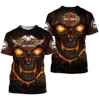 ราคา 3D Harley Davidson T SHIRT A69 (16984362052)