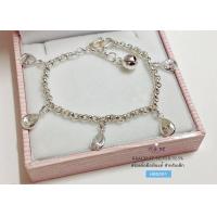 ราคา สร้อยข้อมือเงินแท้สำหรับเด็ก ห้อยตุ้งติ้งพลอยสี สร้อยปรับขนาดได้ ตั้งแต่ 4 7 5 นิ้ว และ 5 5 6 นิ้ว (11353968926)