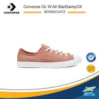 ราคา Converse รองเท้าผ้าใบ รองเท้าแฟชั่น OL Women All StarDaintyOX 567695CU0TZ 2090 (5987288022)