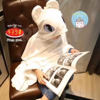 ราคา ReallyCute พร้อมส่ง ฮู้ดผ้าห่มเขี้ยวกุด เพลิงนวล How To Train Your Dragon (12378626618)