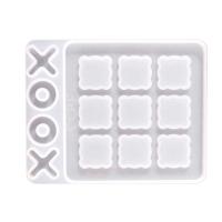 ราคา Tac Toe Game Resin Silicone XO Chess Board Epoxy Resin Mold DIY Craft for Kids and Adults (20720209136)