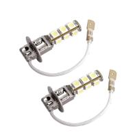 ราคา 1คู่รถไฟตัดหมอกหลอดไฟ H3 5050 13led ด้านหน้าไฟตัดหมอกไฟหน้าความสว่าง Led หลอดไฟ Dc12v อุปกรณ์รถยนต์ fast (16796412866)