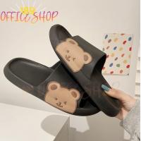 ราคา รองเท้าแตะ รองเท้าแตะแบบสวม ลายหมี รองเท้า รองเท้าแตะหมี รองเท้าแตะลายหมี พื้นนุ่มมาก สวมใส่สบาย แฟชั่นเกาหลี รองเท้าลำลอง พร้อมส่ง (17862608345)