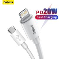 ราคา Baseus USB Type C PD 20W สายสำหรับ iPhone SE 11 12 13 14 Pro Max X XS 8 USB เร็ว C สายสำหรับ iPhone สายชาร์จ Type C สาย (18975445211)