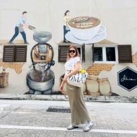 ราคา T225 2สี กระโปรงยาวระบายผ้าซาตินสีเขียวขี้ม้า เอวต่ำ (21142336226)