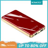 ราคา ROMOSS พาวเวอร์แบงค์ Power Bank 20000mah 100 ต้นฉบับแบบพกพาบางเฉียบ Creative Digital Screen การชาร์จอย่างรวดเร็วสำหรับ Apple Samsung Xiaomi Oppo vivo โทรศัพท์มือถือ (21121803569)