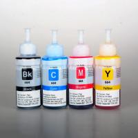 ราคา หมึก เติม Epson T664 เกรดพรีเมียม dye refill ink ใช้กับ เอปสัน รุ่น L Series L120 L210 L220 L360 L405 L1300 (8741668405)