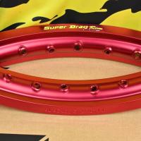 ราคา วงล้อซุปเปอร์แด็ก 1 2 1 4 17 วงล้อ Super Drag Rim สีล้วน แถมเสื้อ 1 ตัว (16355557167)