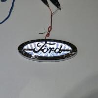 ราคา ไฟ3D ป้ายโลโก้แอลอีดีสำหรับรถฟอร์ดแก้ไขกันชนท้ายและหน้าโลโก้สำหรับ Ford Mustang ecosport F 150 Explorer festa fiesta foc mondeo ranger (16981406453)