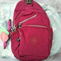 ราคา กระเป๋าสีแดงไวน์ยาวของ Ms Kipling หล่อกระเป๋าคาดหน้าอกกระเป๋าเล็กกระเป๋าคาดเอวการเดินทางกีฬาและพักผ่อน (20478700531)