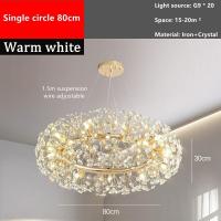 ราคา ห้องรับประทานอาหารสำหรับห้องนั่งเล่นโคมไฟระย้าสไตล์โมเดิร์นไฟ Led โคมระย้าแท่งตกแต่งคาเฟ่ไฟคริสตัลห้องนอนที่ทันสมัย (18331003831)