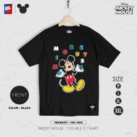 ราคา ส่งฟรี เสื้อยืด Mickey Mouse มิกกี้เมาส์ รุ่น MK 050 ลิขสิทธิ์แท้ วอลต์ ดิสนีย์ สีดำ เสื้อ Disney แท้ MLXL2XL (19435422899)