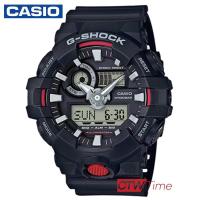 ราคา Casio G Shock นาฬิกาข้อมือสุภาพบุรุษ สายเรซิ่น รุ่น GA 700 1ADR สีดำ (1875902040)