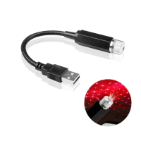 ราคา หลอดไฟ LED รูปดาวบนหลังคารถยนต์แบบโรแมนติกโปรเจคเตอร์ไฟกลางคืนบรรยากาศกาแล็คซี่โคมไฟ USB Lampu Hias ปรับตกแต่งภายในรถยนต์ได้ (20974154883)