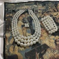 ราคา สร้อยไข่มุก ต่างหูไข่มุก ลูกปัดไข่มุก เซตไข่มุก บริการเก็บเงินปลายทาง (16138961032)