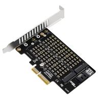ราคา M 2 NVMe NGFF SSD to PCIE SATA Adapter SATA M 2 SSD PCIE Adapter M Key B Key B M Key (19734819271)