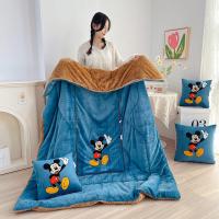 ราคา vivinatural ขายร้อน หมอนผ้าห่มแบบ 2 ใน 1 แบบใหม่สำหรับการพักผ่อนในที่ทำงานหรือใช้สำหรับการเดินทาง (20683534559)