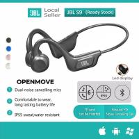 ราคา JBL S9 Bone Conduction Wireless Sport Headphones Wireless Bluetooth Earphone V5 0 Noise Cancelling Headsets Stereo Microphone Sports Earphones For Running Sports Fitness (17135952051)