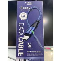 ราคา Special design USB ไทซี ไมโคร 5A Energy รุ่น sc52 สายชาร์จ มีไฟ LED เวลาชาร์จ ชาร์จเร็ว สายType c Micro ชาร์จและซิงค์ data cable ยาว 1ม สายไนลอนถักแบบกลม ทนทาน สำหรับใช้กับ Realme Redmi Sony (18709782