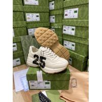 ราคา รองเท้าผ้าใบ GUCCI Men and Womens Canvas Shoes (20766823362)