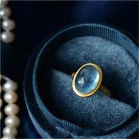 ราคา คริสตัลปรับได้หินอความารีนธรรมชาติชุบด้วยแผ่นเงินสเตอริงก์แหวนหินแท้มีความกล้าหาญ (20482906714)