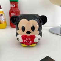 ราคา พร้อมส่ง แก้วน้ำ Mickey Minnie มิกกี้เมาส์ มินนี่เม้าส์ ดิสนี่ย์ Disney แก้วมัค แก้วกาแฟ แก้วเซรามิค ceramic ของขวัญ มิกกี้ 70039 70041 (17068722663)