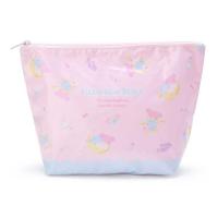 ราคา ซองซิบผ้าเคลือบคางหมู L ลาย Little Twin Stars ขนาด 30 x 11 x 20 ซม Sanrio Japan (16484950401)