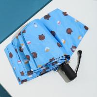 ราคา ร่มกันฝน ร่มกันแดด ร่มกันUV ร่มกันยูวี ร่มพับได้ ร่มพับ ร่ม uv Umbrella ลายหมีบราวน์ (13204412513)