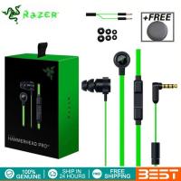 ราคา หูฟังแบบมีสายสำหรับ Razer Hammerhead Pro V2หูฟัง In Ear พร้อมชุดหูฟังไมโครโฟนหูฟังสำหรับเล่นเกมหูฟังแบบมีสายคุณภาพสูง (14386059017)