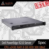 ราคา คอม Dell PowerEdge R210 Server เหมาะสำหรับทำ file server และโปรแกรมบัญชี สินค้ามีประกัน มีให้เลือกหลายสเปค (13946902129)