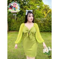 ราคา F13 ร้านนี้ส่งไว เดรสผูกโบว์หน้า 8สี ชุดสาวอวบสวยๆ เดรสสาวอวบ เสื้อผ้าสาวอวบ ชุดสาวอวบ ชุดคนอวบแฟชั่น ชุดคนอ้วนสวยๆ เดรสสาวอวบอ้วน ชุดสาวอวบอ้วน เดรสคนอ้วน เสื้อผ้าแฟชั่นสาวอวบ ชุดสาวอวบ (16513064982)