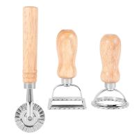 ราคา Ravioli Pasta Cutter Set Ravioli Stamp Maker with Wooden Handle for Ravioli Pasta Dumplings Lasagna Pierogi (20382997847)