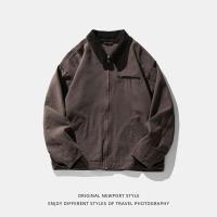 ราคา Carhartt Cool And Handsome Outfits For Boys High End Pants Jeans Straight Leg Slim Fit Carhartt Detroit Work Jacket (20690754338)